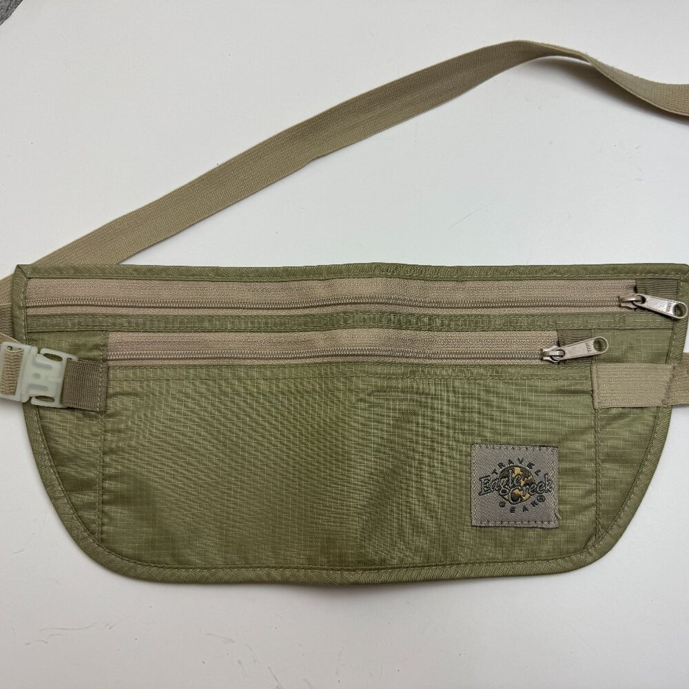 Eagle Creek Travel Gear Money Waist Belt Fanny Pack Zipper Pouch